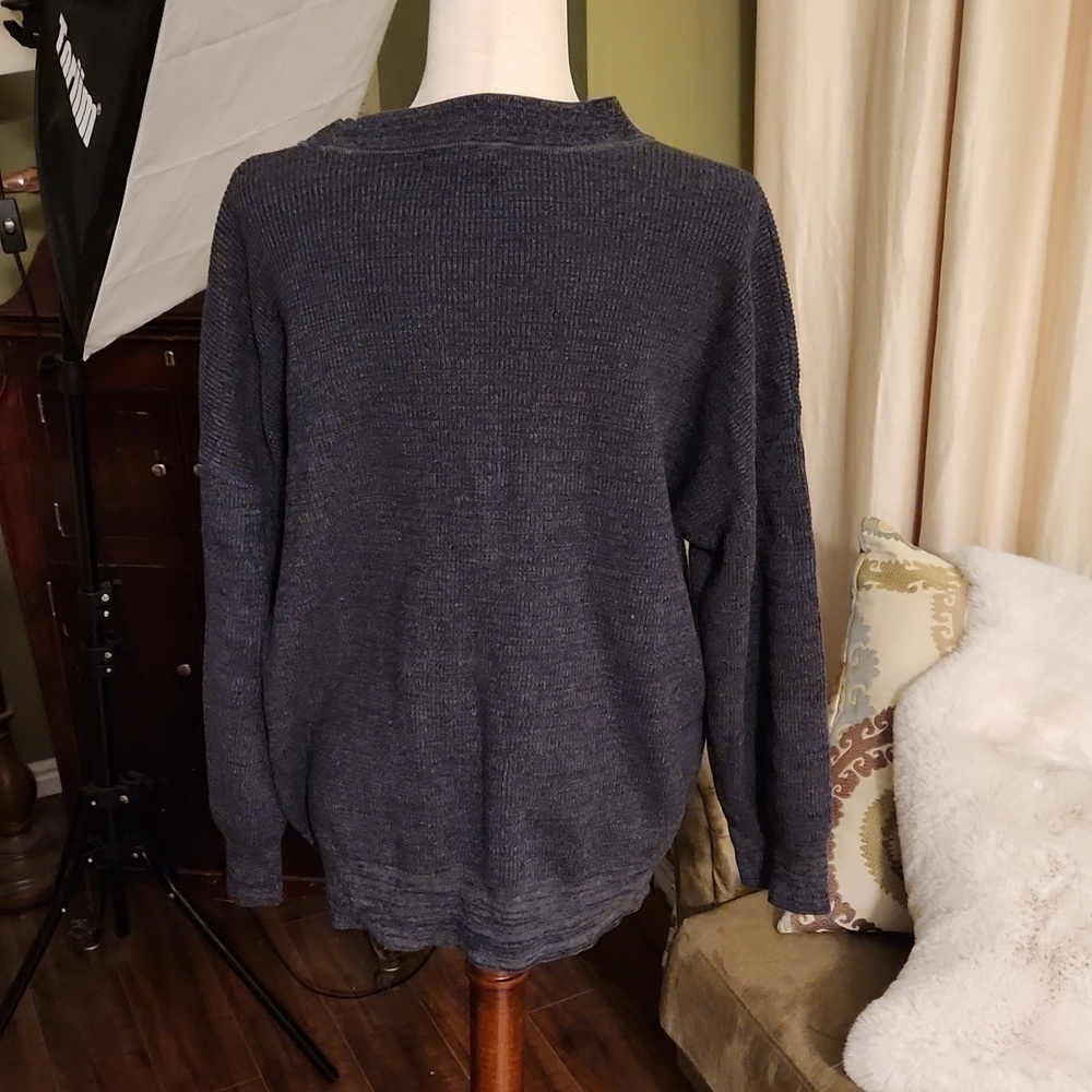 Nice Treasure & Bond Gray Cardigan-Size L - Picture 4 of 7